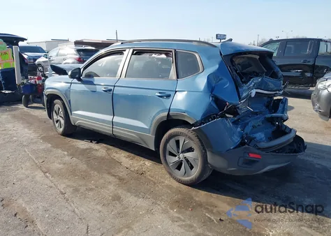 2025 Volkswagen Taos 1.5T S z USA, uszkodzony, nr VIN 3VV5C7B23SM087253